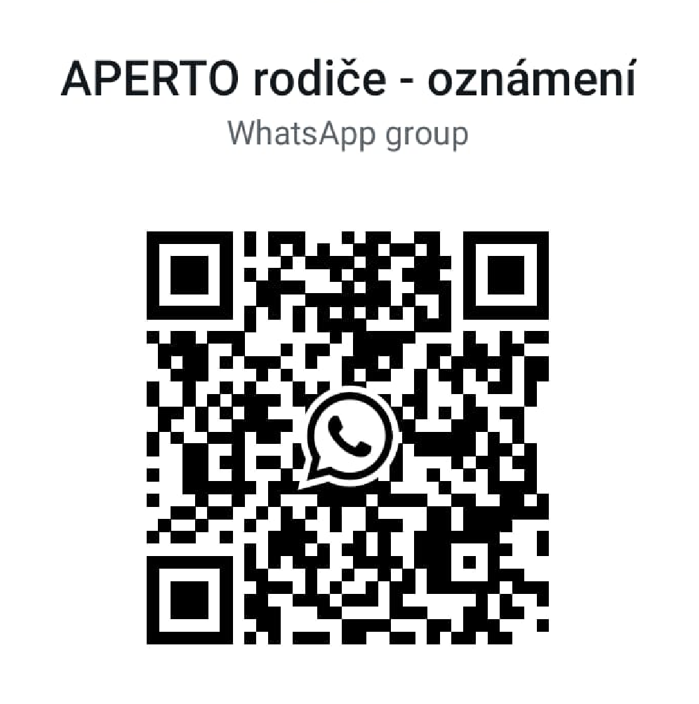 QR kód pro připojení do WhatsApp skupiny
